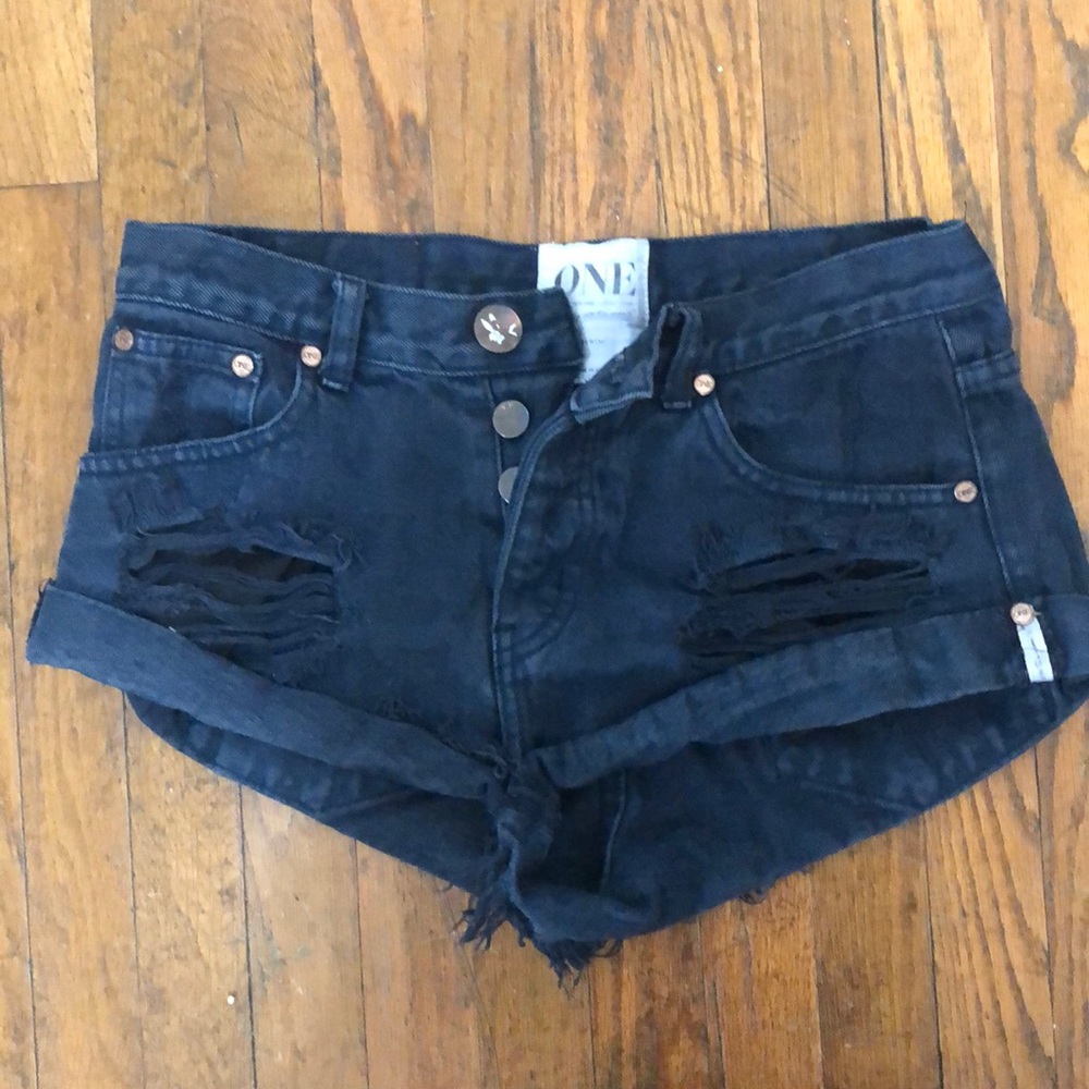 One teaspoon denim shorts